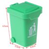 1PC Office Mini Desktop Storage Box Waste Container Desktop Cleaning Barrel Small Desk Organizer Storage Dustbins