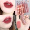 1pcs Lightweight Soft Matte Liquid Lipstick Waterproof Lip Make Up Cartoon Little Dinosaur Lip Mud Lip Gloss Beauty Makeup