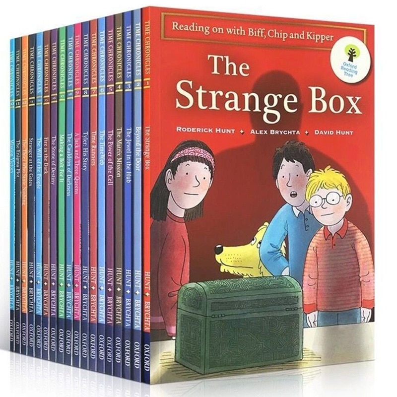 2 Random Books of Grades 10-12 Oxford Book Reading Tree Biff Chip & Kipper Manual Help Children Read English Story Picture Books