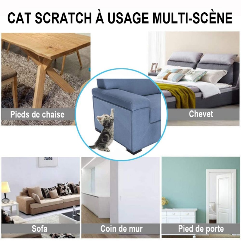 2pcs/lot Cat Scratche Guard Scratching Post Durable Sticker Couch Furniture Protector Articles For Pets Cats Accessories
