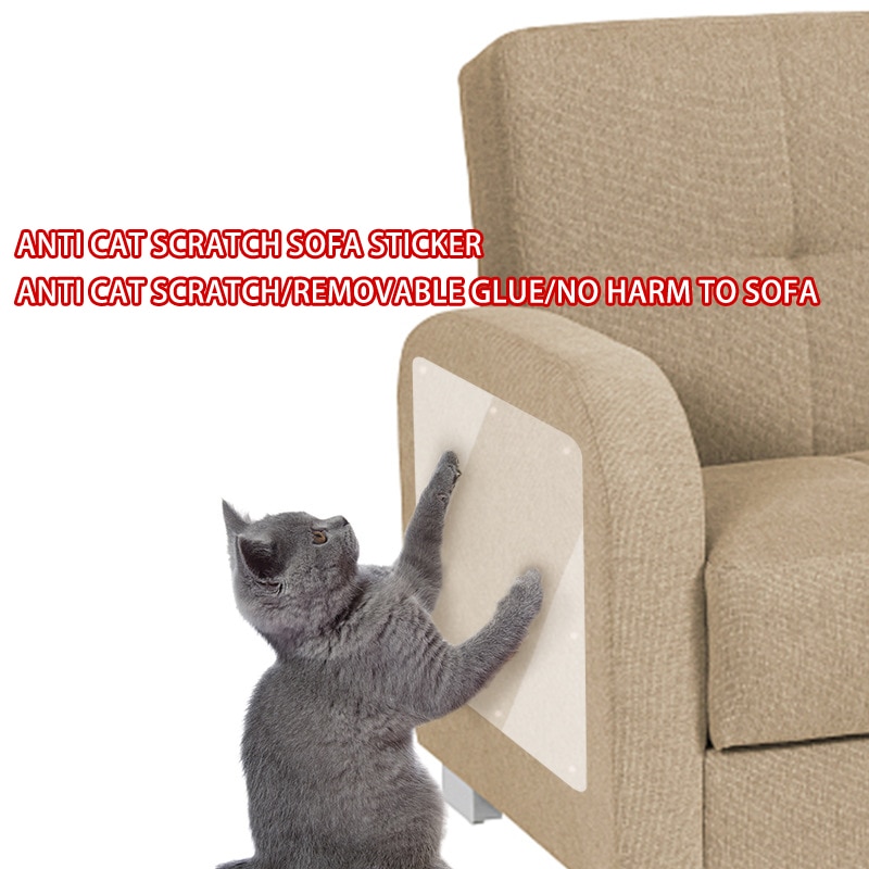 2pcs/lot Cat Scratche Guard Scratching Post Durable Sticker Couch Furniture Protector Articles For Pets Cats Accessories