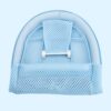 3 Support/4 Support Cross Shaped Kids Bath Mat Seat Non-slip Tub Pillow Seat Mat Baby Bath Net Adjustable Baby Bathtub Shower