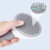 Cat Brush Pet Grooming Brush for Cats Cat Comb Dog Hair Remover Brush Pet Grooming Slicker Needle Comb Cleaning Slicker Brush Fo