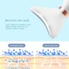 CkeyiN V Shaped Facial Lifting Device Slimming Face Tightening Machine Red Light Therapy Neck EMS Massager Removal Double Chin
