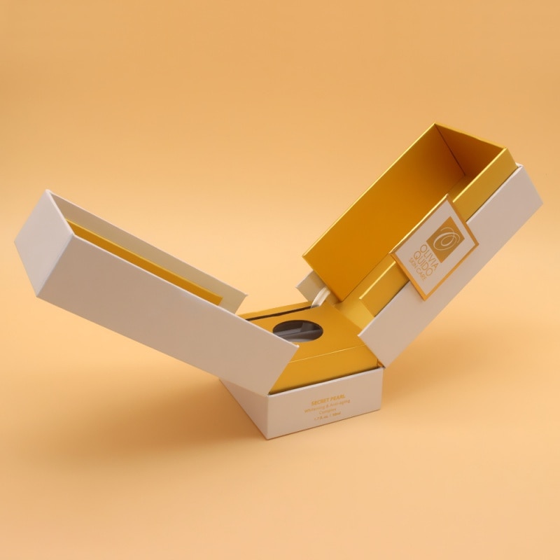 Custom Empty Luxury Beauty  Cosmetic Skin Care Product Gift Packaging Boxes