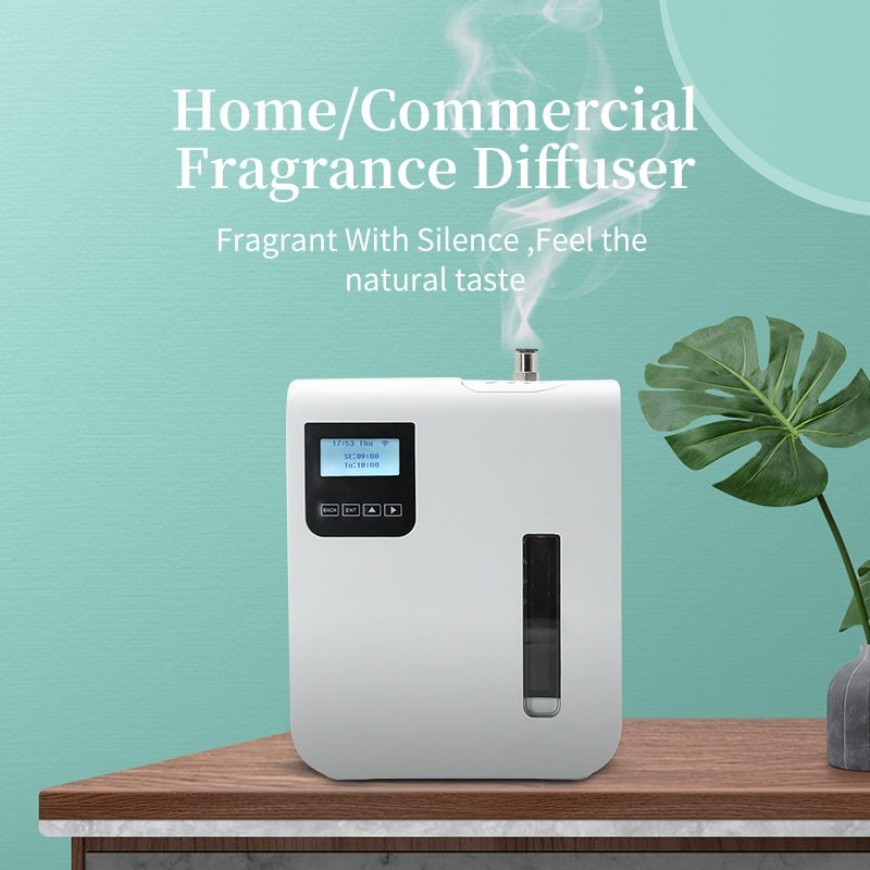 Electric Aroma Diffuser Home Hotel Office HAVC Flavoring Room Fragrance Air Purifiers 300ML Capacity WIFI Bluetooth Button Timer