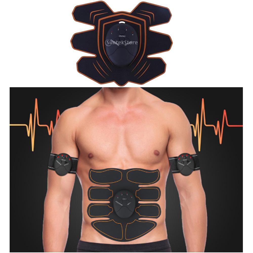 Fitness Abdominal Muscle Trainer Sport Press Stimulator Gym Equipment training apparatus Home Electric Belly exercises Machine