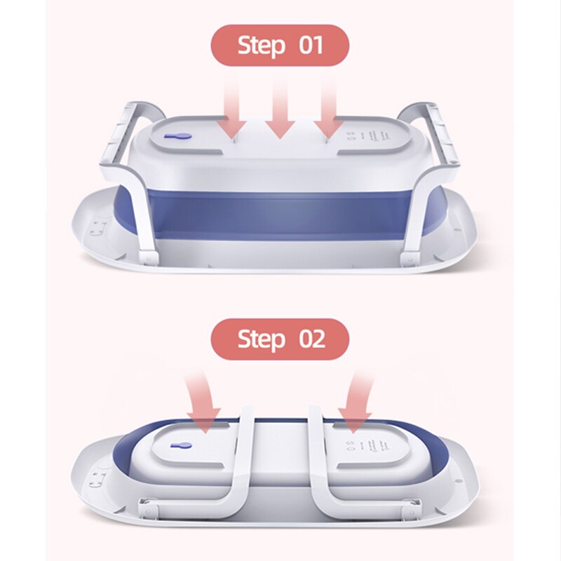 Infant Shining Folding Bath Tub Baby Bath 0-6 Years Large Size Newborn Baby Products Bath Seat Bathtub for Kids Baby Shower Bath