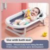 Infant Shining Folding Bath Tub Baby Bath 0-6 Years Large Size Newborn Baby Products Bath Seat Bathtub for Kids Baby Shower Bath