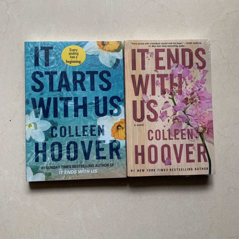 It Starts with Us By Colleen Hoover/It Ends with Us Novels Book In English #1 Sunday Times Bestselling Paperback