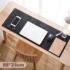 Large XXL Office Computer Desk Mat Table Keyboard Big Mouse Pad Wool Felt Laptop Cushion Desk Non-slip Mat Gamer Mousepad Mat