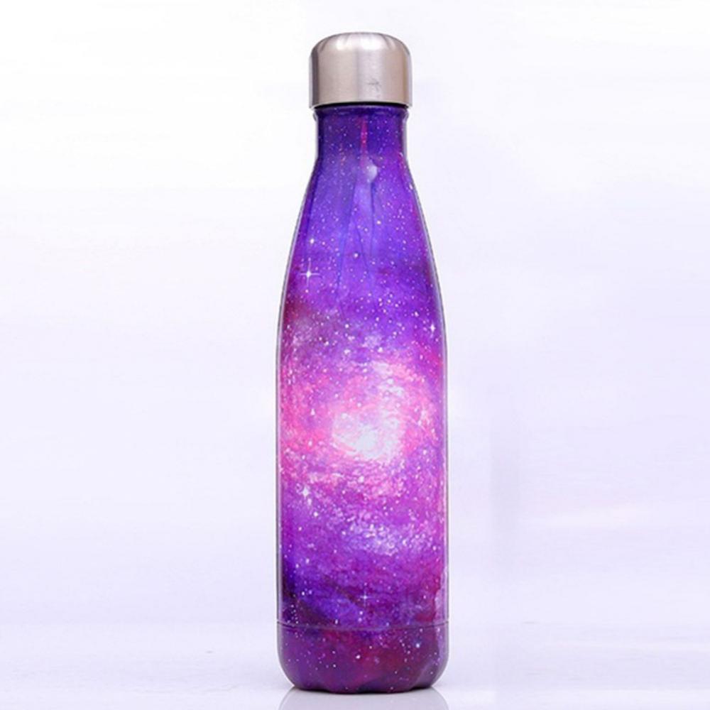 New 500ML Water Bottle Vacuum Insulated Flask Thermal Sport Chilly Mug Cold Bottle Cooking Supplies Climbing Camping Equipment