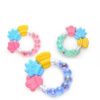 New Cartoon Baby Baby Teether Educational Toys Bite Baby Rattle Round Teether Toys Bed Silica gel Hand Bell Baby Toy