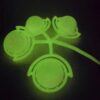 New Golf Luminous Ball Fluorescent Ball Luminescent Night Ball Golf Night Glow Balls Accessories Outdoor Sport Supplies 골프