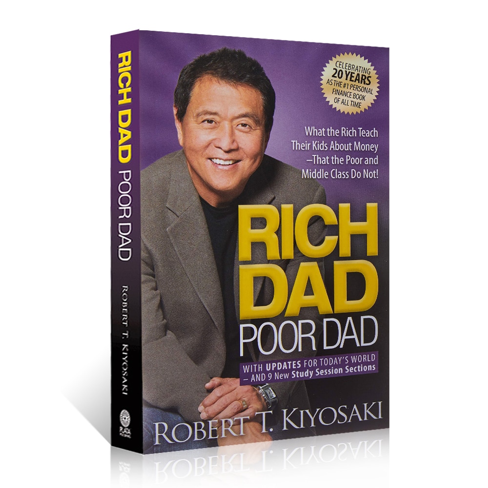 Rich Dad Poor Dad Robert English Version Rich Dad Poor Dad Robert Parents Early Childhood Education and Growth English Books