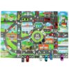 Road Mat Children Traffic Car Map Boy Girls Educational Toy Road Carpet Playmat For Baby Mats Cartoon City Rug Kids Toys Games
