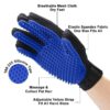Silicone Pet Grooming Glove For Cats hair Brush Comb Cleaning Deshedding Pets Products for Cat Dog Removal Hairbrush For Animals