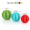 Soft Natural Rubber Dogs Ball Funny Interactive Extra-tough Elasticity Ball Puppy Chew Toy Tooth Cleaning Snack Toy Pet Products
