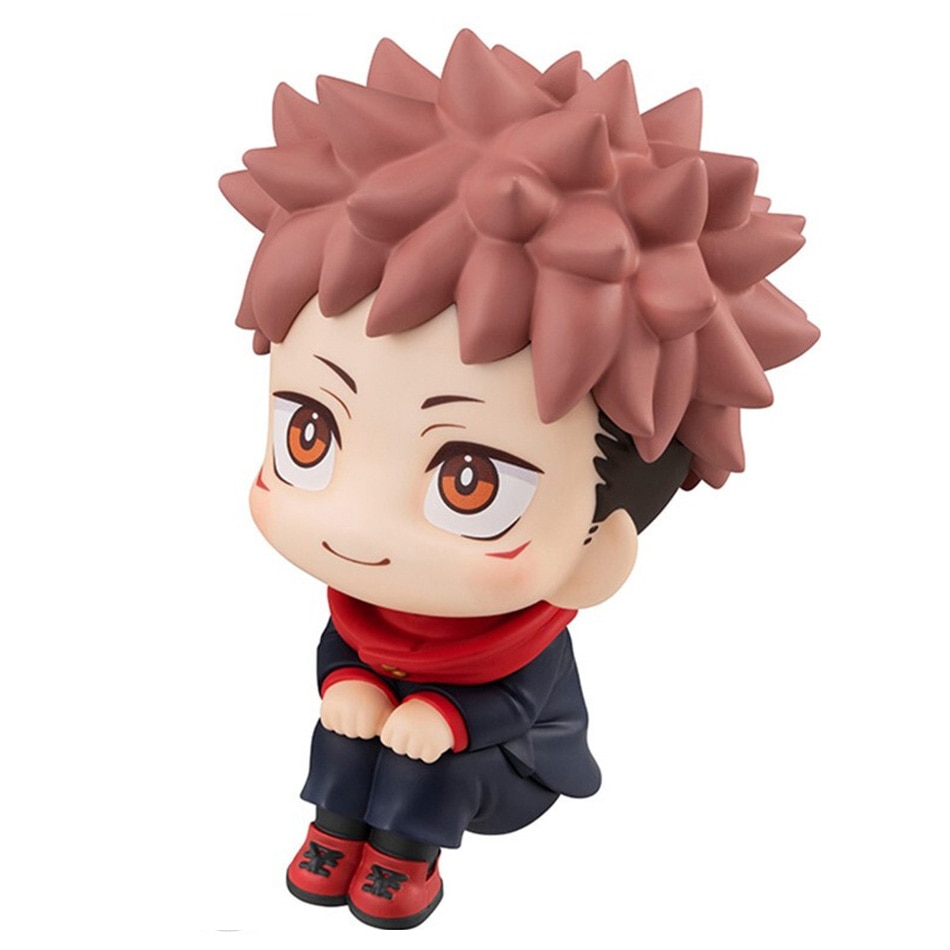 Version Anime Figure Toys Children Jujutsu Kaisen Figure Yuji Itadori Gojo Satori PVC Action Figure Kid Gift  Super