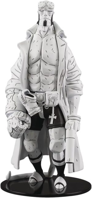Dark Horse Deluxe Hellboy 30th Anniversary Black and White Variant Vinyl Figure