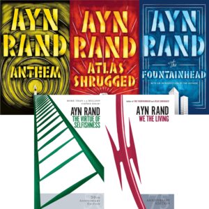 Ayn Rand Novel Collection 5 Book Set