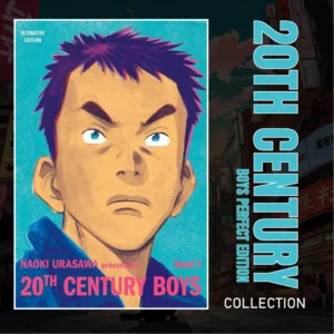 20th Century Boys Perfect Edition Complete Manga Set Vol. 1-12 by Naoki Urasawa