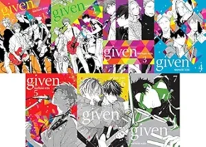 Given Manga Set, Volumes 1-7