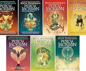 Percy Jackson and the Olympians Series 7 Books Set