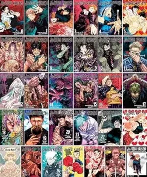 Jujutsu Kaisen Complete Collection 30-Book Manga Series Set