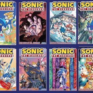 Sonic the Hedgehog Series 8-Book Set Vol. 1-8