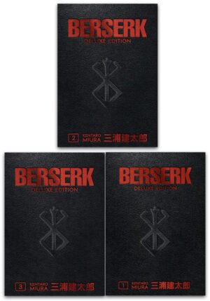 Berserk Deluxe Edition Series 3 Books Collection Set