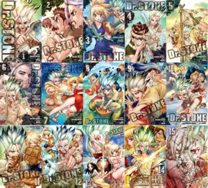 Dr. STONE Manga, Vol. 1-15