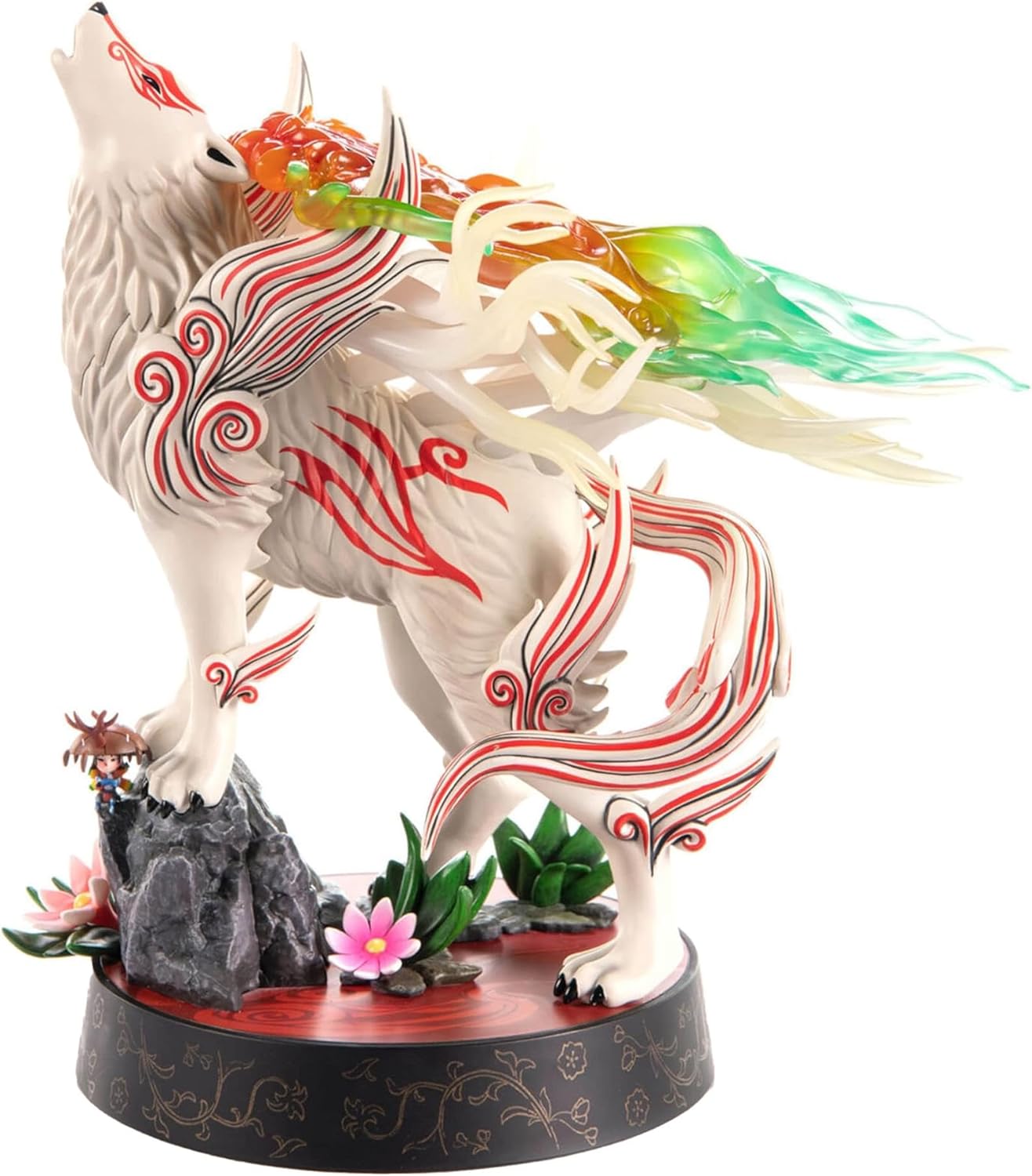 First 4 Figures Okami: Shiranui 9 inch PVC Painted Statue Celestial Howl