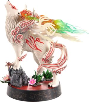 First 4 Figures Okami: Shiranui 9 inch PVC Painted Statue Celestial Howl