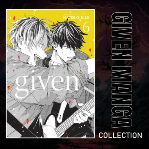 Given Manga Set, Volumes 1-7