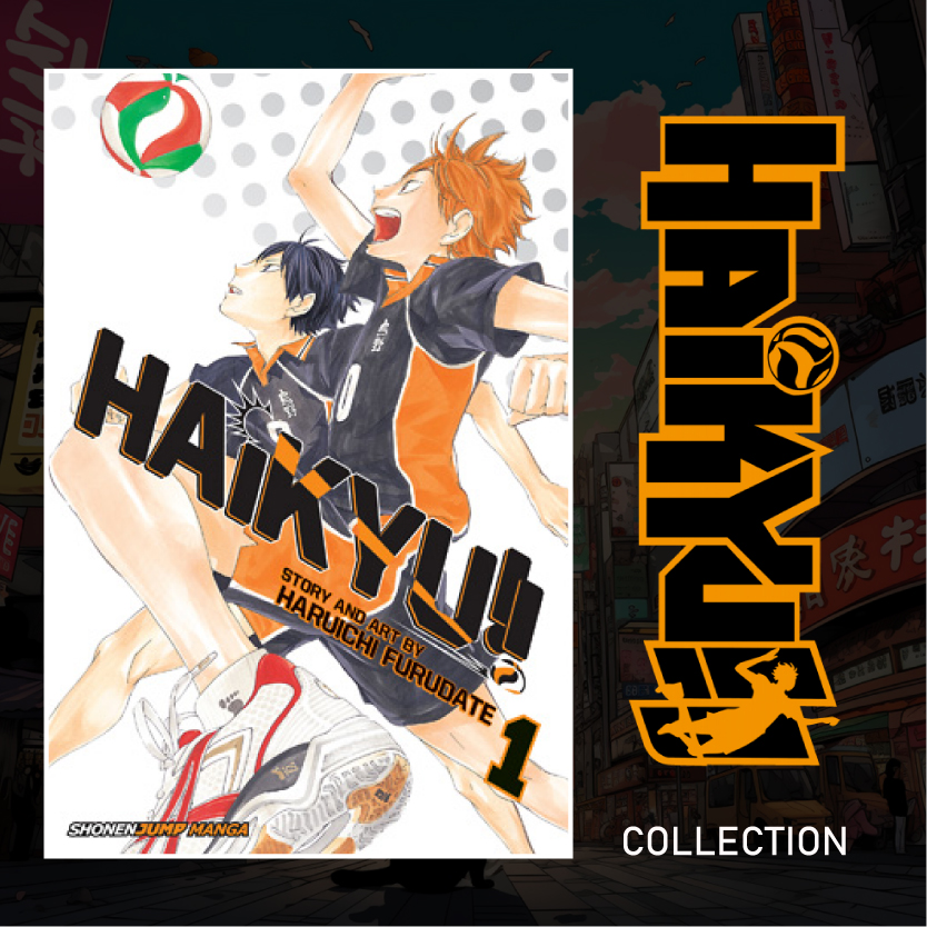 Haikyu!! Collection 10-Book Set Vol. 1-10