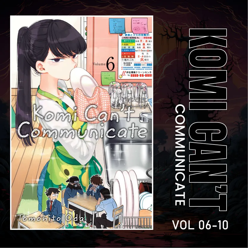 Komi Can't Communicate Vol. 6-10