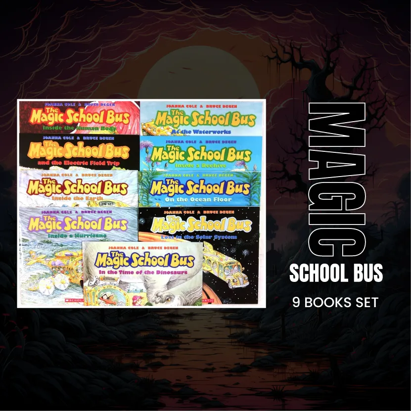 Magic School Bus Set of 9 Books