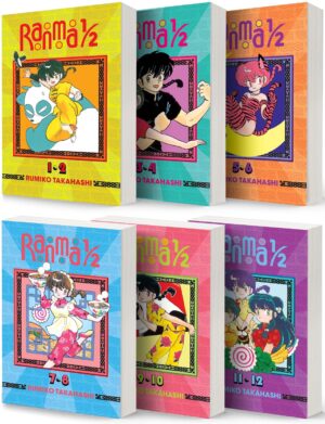 Ranma 1/2 2-In-1 Edition Vol. 1-12 6-Book Collection Set