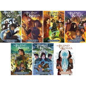 The Legend of Korra Series 7-book Set Collection