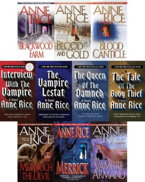 Vampire Chronicles Series 10 Books Set
