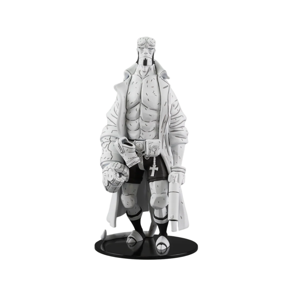 Dark Horse Hellboy 30th Anniversary Black & White Variant Vinyl Figure