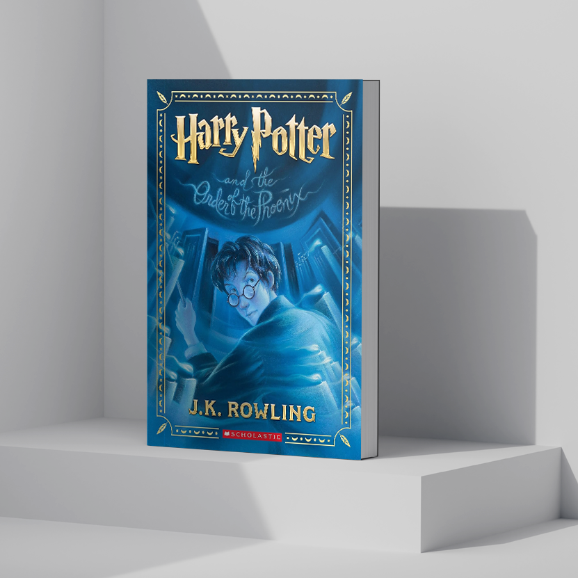 Harry Potter Hardcover Trunk Chest Boxed Set, Books 1-7