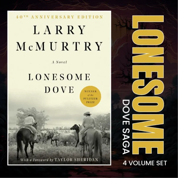 Lonesome Dove Saga Set, 4 Volumes