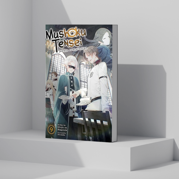 Mushoku Tensei: Jobless Reincarnation Light Novel Set, Vol. 1-9