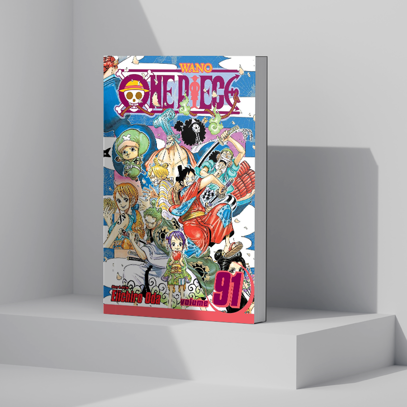 One Piece Manga Box Set, Vol. 91-108 (18 Books)