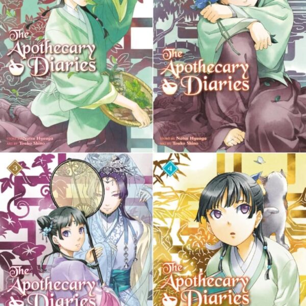 The Apothecary Diaries (Light Novel) Series 4-Book Set (Vol.1-Vol.4)